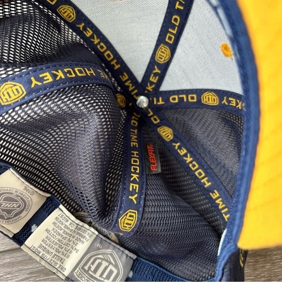 Nashville Predators Fanatics Old Time Hockey Flexfit One Size Cap  Hat - Picture 13 of 13